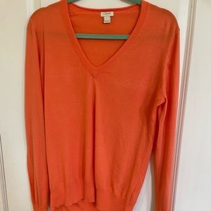 J. Crew Coral Sweater